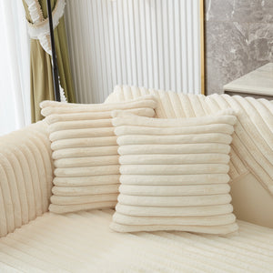 Winter Thickened Rabbit Plush Non-slip Sofa Cushion