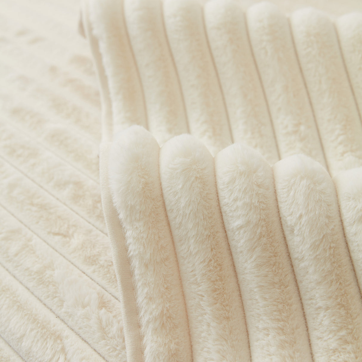 Winter Thickened Rabbit Plush Non-slip Sofa Cushion
