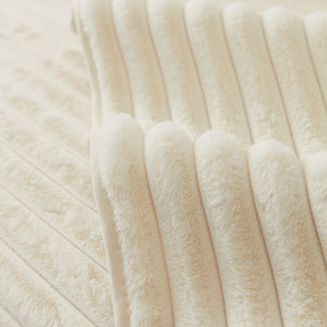 Winter Thickened Rabbit Plush Non-slip Sofa Cushion