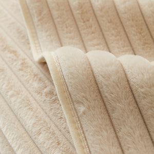 Winter Thickened Rabbit Plush Non-slip Sofa Cushion