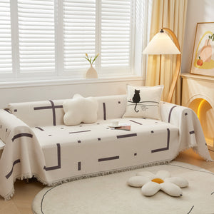 High-Quality Fabric Non-Slip Sofa Cover Throw, Throw Blankets for Couch, Furniture Covers for Pets