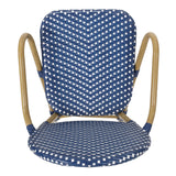 Outdoor PE Rattan and Aluminum 3-Piece French Bistro Set