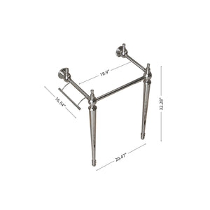 VICI 23" Freestanding Bathroom Vanity Leg Only, No Basin
