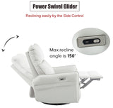 Multi-Motion Swivel Rocking Recliner with USB Charging