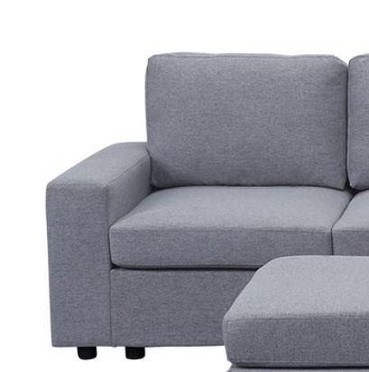 Marley - 7 Seat Reversible Modular Sectional Sofa With Ottoman