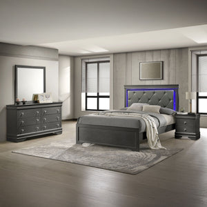 Blaze - Bedroom Set With LED Headboard