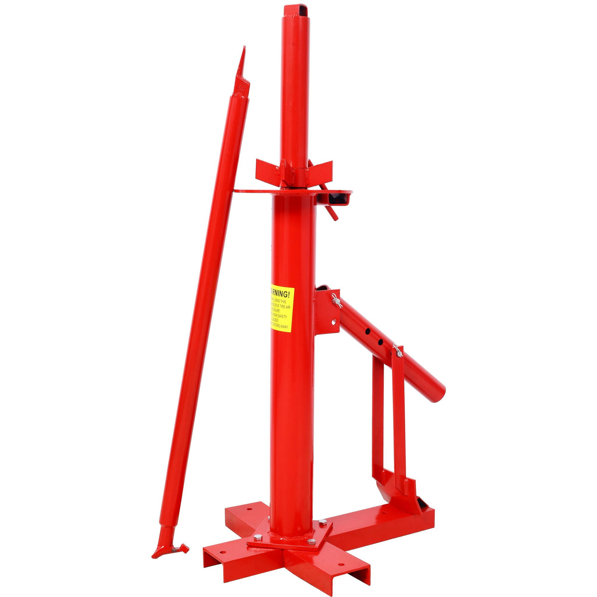 Portable Manual Tire Changer Tool with Adjustable Bead Breaker - Steel