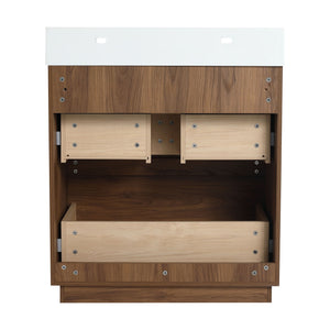 Modern Freestanding Bathroom Vanities With Single Sink Combo