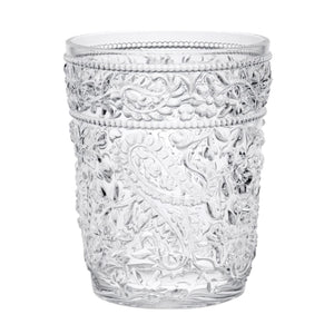 Paisley Acrylic Glasses Drinking (Set of 4)