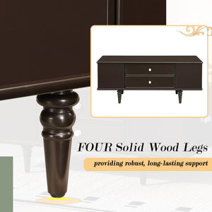 Modern Rectangle Coffee Table with Four Drawers