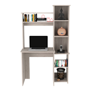 Versalles Writing Desk, Two Superior Shelves, Five Cubbies - Light