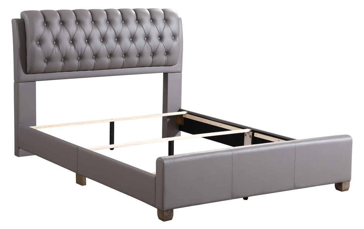 Tufted Upholstered Bed
