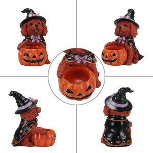 Halloween Puppy Figurine
