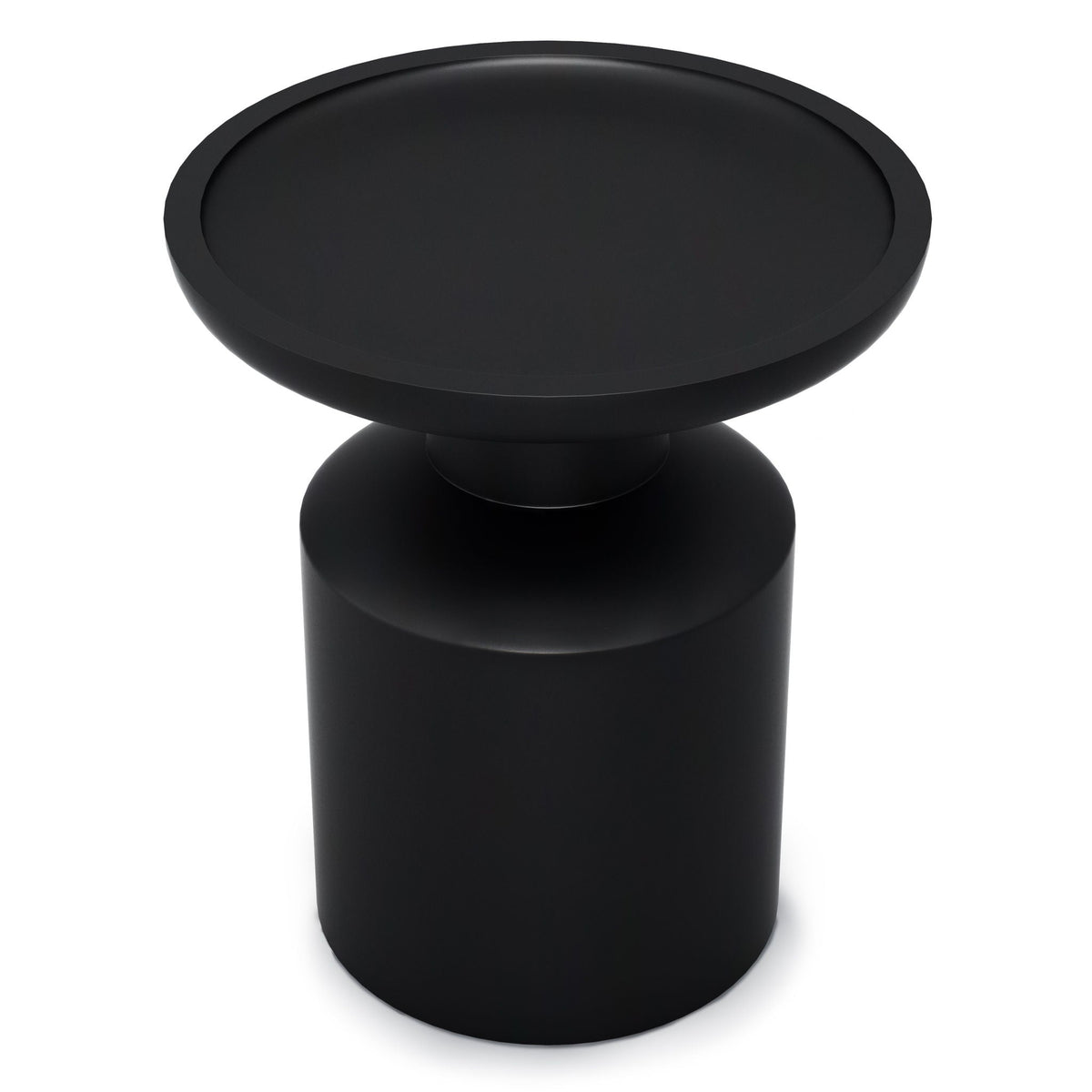 Handcrafted Wooden Accent Table with Sculptural Design - Multiple Colors