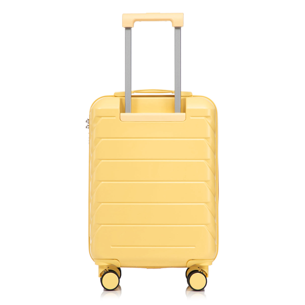 14'/20' 2-Piece ABS Spinner Wheel Luggage Set with Combination Lock