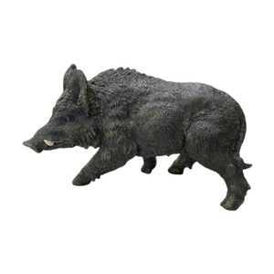 12.20' H x 21.26' L Resin Wild Boar Garden Statue