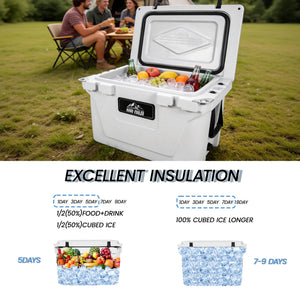 65QT Portable Insulated Cooler Box