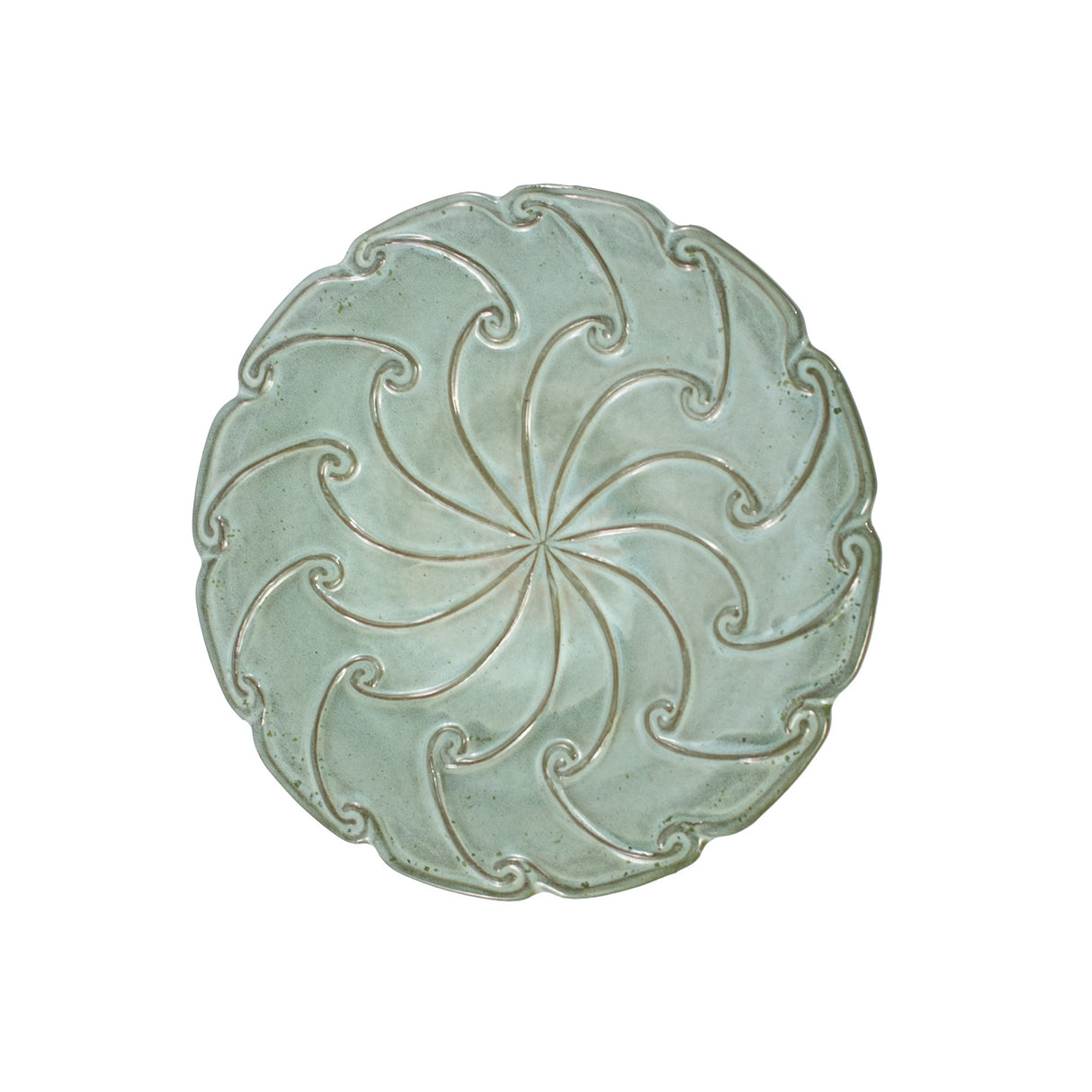 Handmade Glazed Ceramic Bird Bath