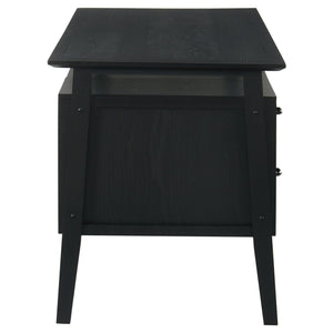 Goodson 64-inch 4-Drawer Double Pedestal Computer Desk Black