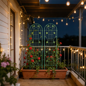 2 Pack Metal Garden Trellis 86.7" x 19.7"