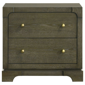 Sundance - 2 Drawer Nightstand - Dark Brown