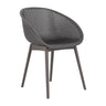 2 Piece Durable Single Chair With Hollow Out Design