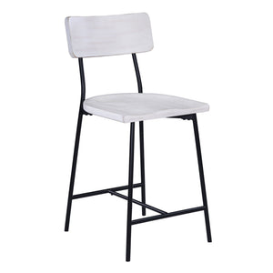 Badin - Counter Stool - White Washed