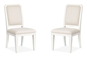 Willowbrook - Upholstered Side Chair (Set of 2) - Egg Shell White