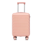 2-Piece ABS Spinner Wheel Luggage Set with Combination Lock