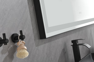 96 x 36 Inch LED Bathroom Mirror with Aluminum Frame