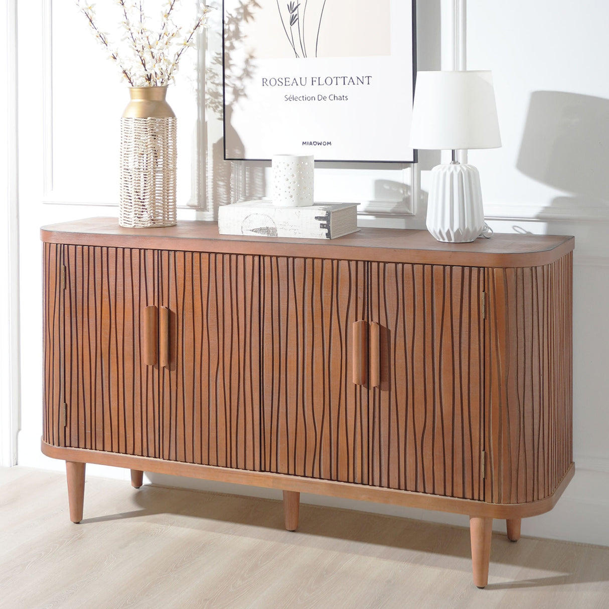 Modern Accent Storage Cabinet