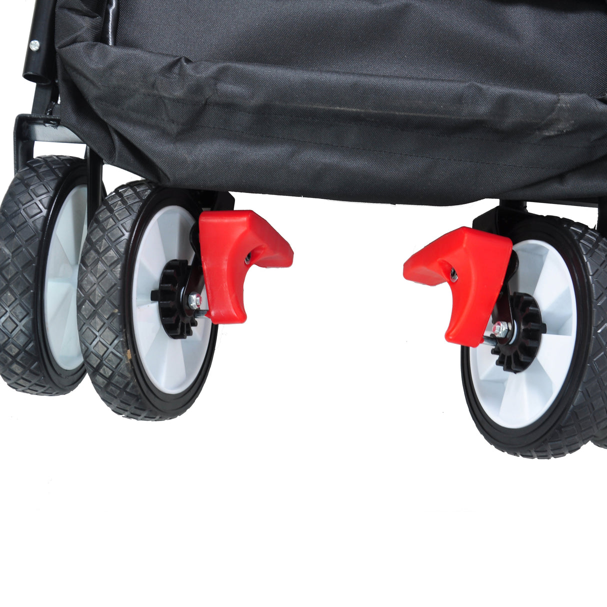 Folding Wagon Collapsible Outdoor Utility Wagon Heavy Duty Folding Garden Portable Hand Cart
