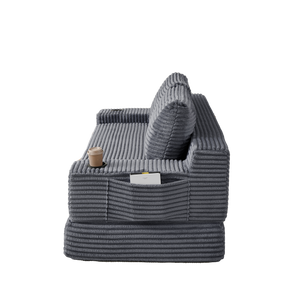 70.8-Inch Corduroy Two-In-One Sofa Bed