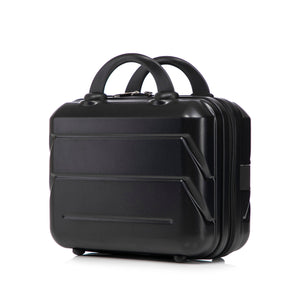 ABS Spinner Wheel Luggage Set with Combination Lock - Black