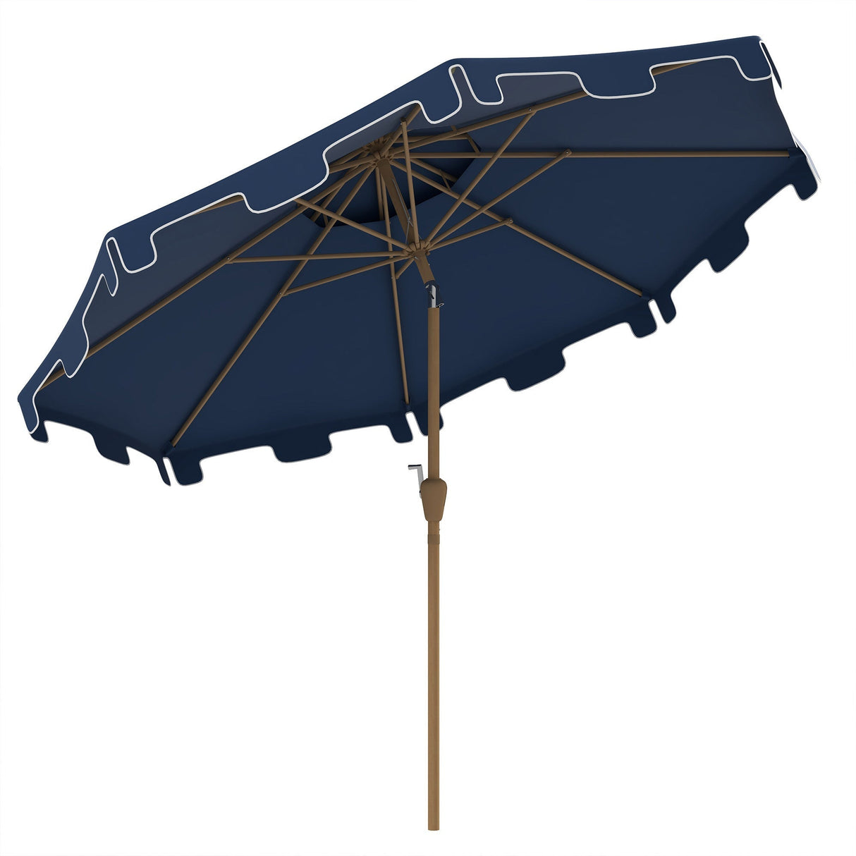 Outsunny 9' Patio Umbrella with Push Button Tilt and Crank