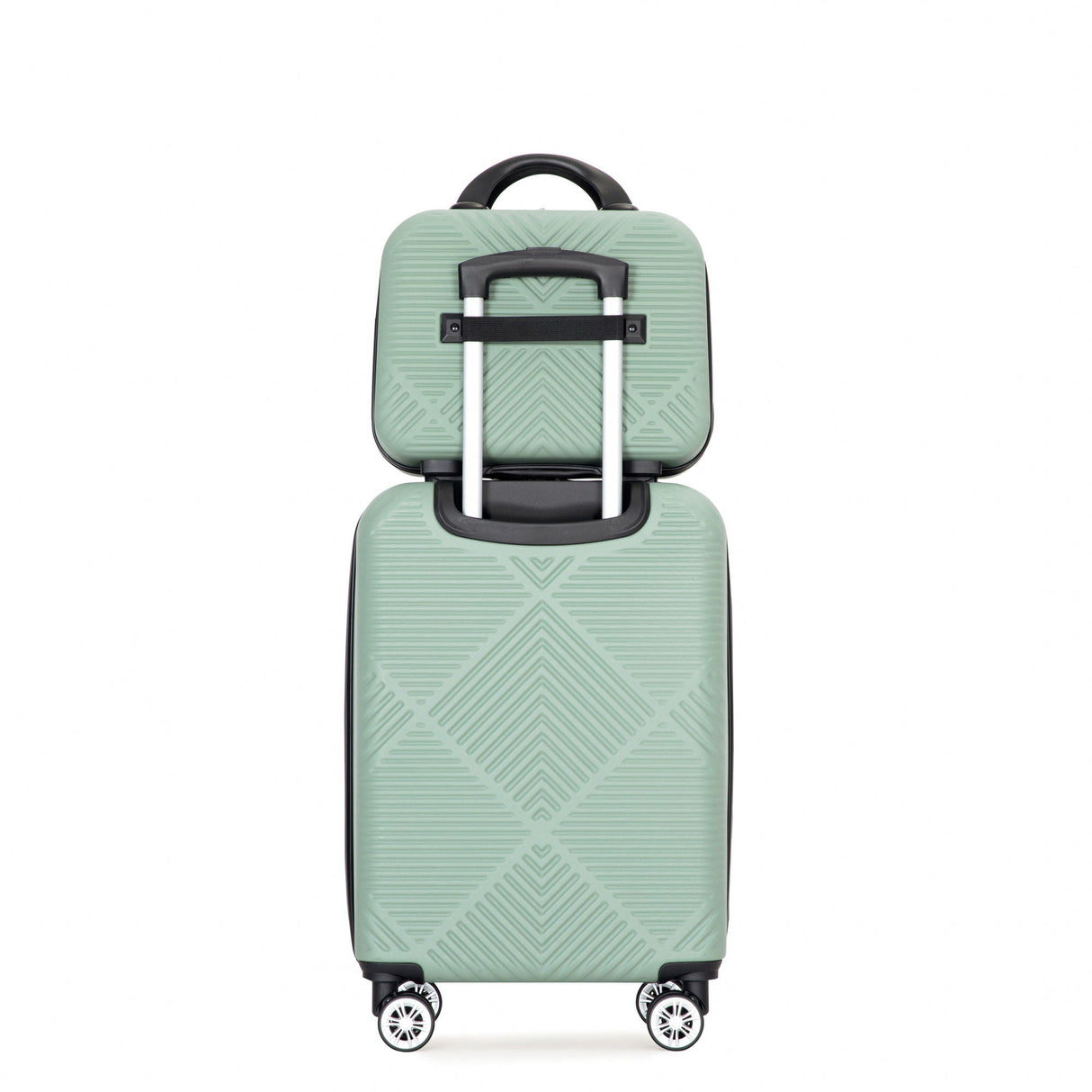 2 Piece Luggage Sets Lightweight Suitcase, Spinner Wheels