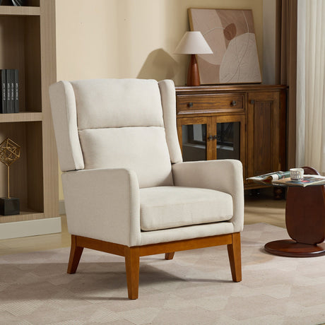 Milstead Wide Modern Accent Chair