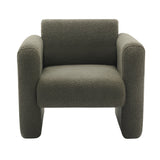 Marlowe Modern Sherpa Upholstered Comfy Reading Accent Chair