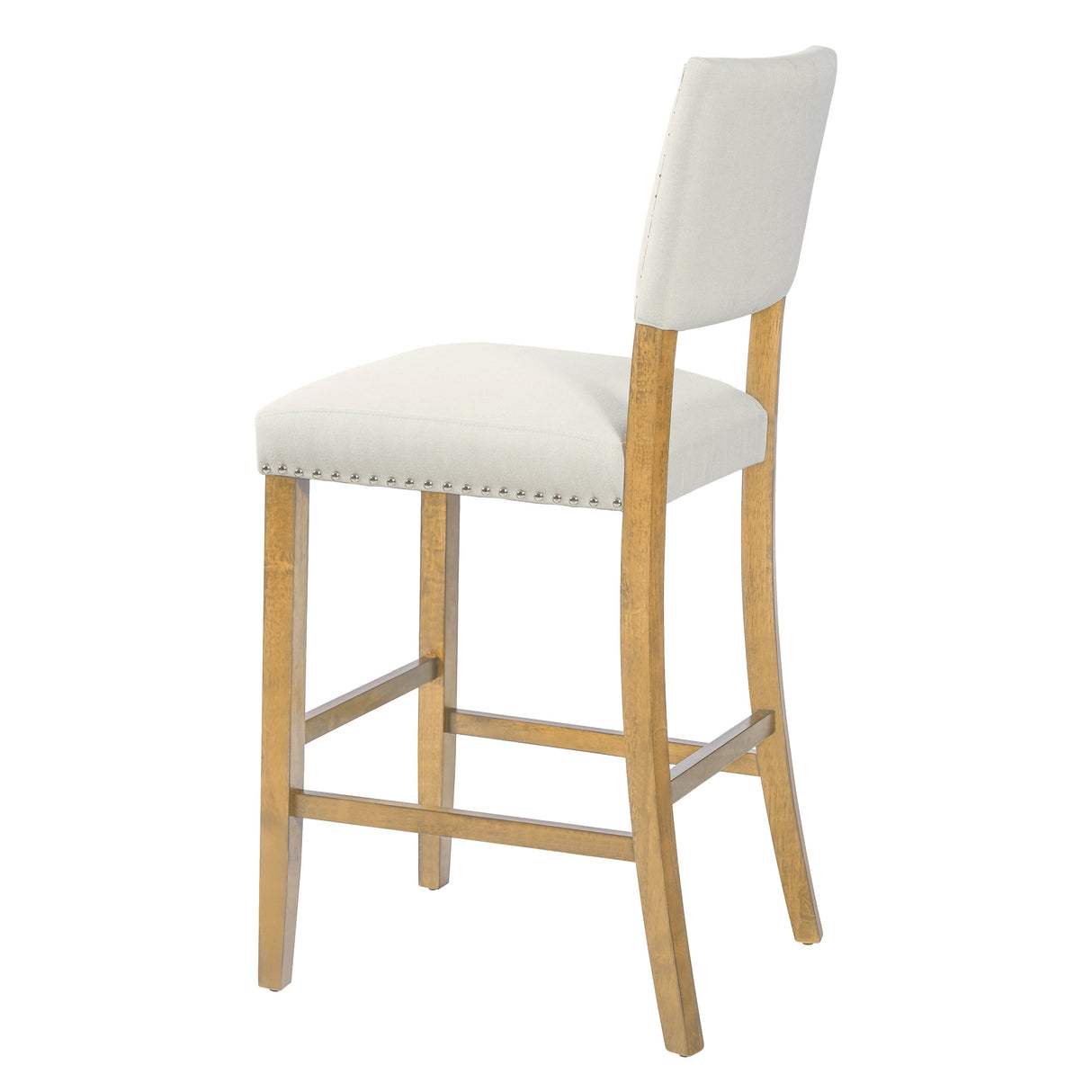 Barstools With Rivet Decoration - Set of 2