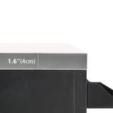 K&K 55.5' Outdoor Kitchen Island with 304 Stainless Steel Sink