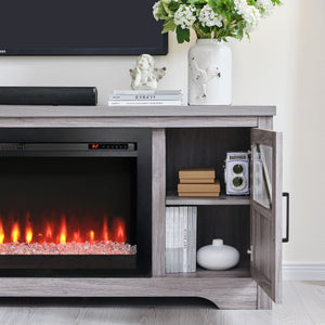 75" Fireplace TV Stand for TVs up to 80"