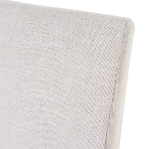 Contemporary Dining Chair SetWith Upholstered Fabric