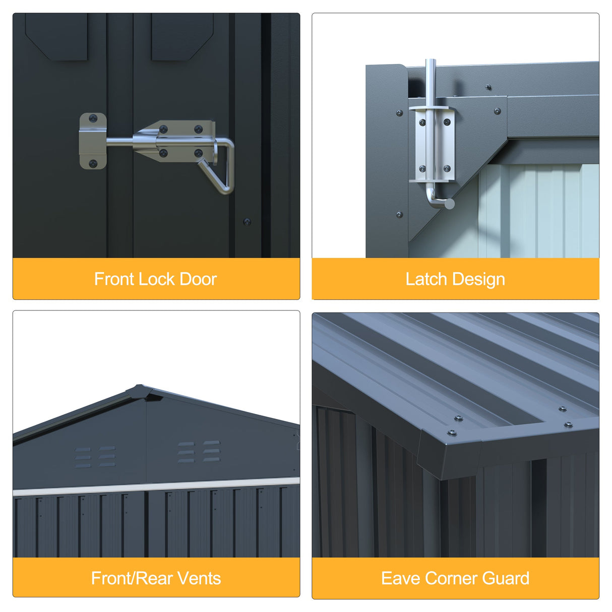 Outdoor Storage Shed 20x13 FT