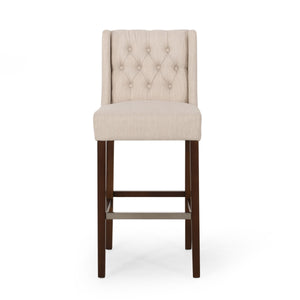 Modern Minimalist Metal Leg Bar Stool