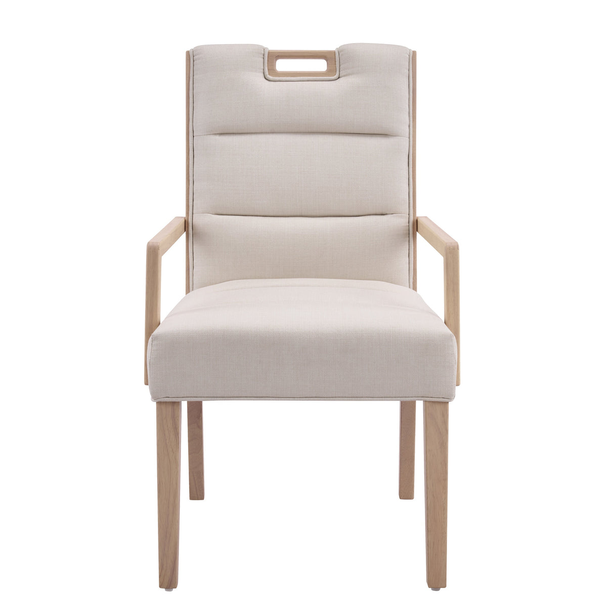 Upholstered Dining Chairs with Armrests