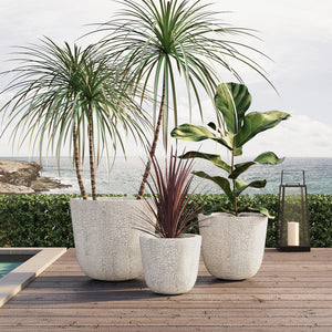 U_STYLE Lightweight MGO Planter Set of 3