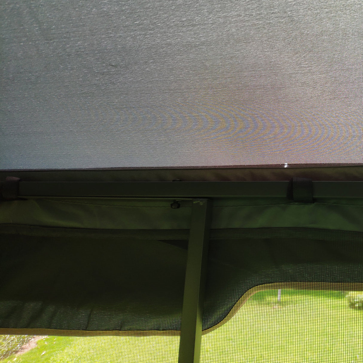 Gazebo tent with double roof & mosquito net