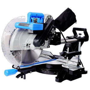 12 Inch Dual Bevel Sliding Miter Saw with Laser Guide