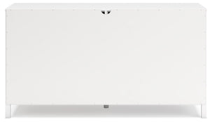 Hallityn - Six Drawer Dresser - White