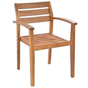 GO Outdoor Wood Dining Set For 7-8 Persons